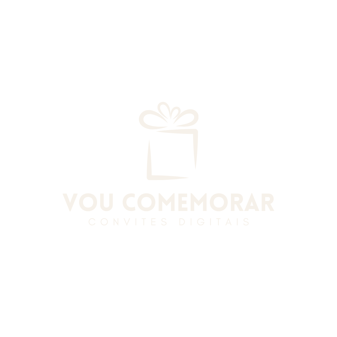 Vou Comemorar — Convites Digitais